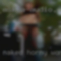 Naked horny woman alone